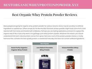 bestorganicwheyproteinpowder.xyz