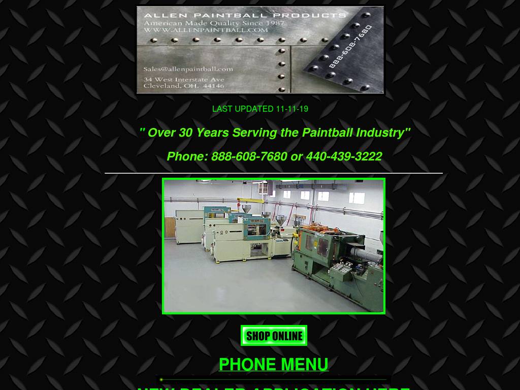 allenpaintball.com
