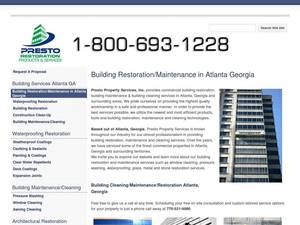 prestobuildingservices.com