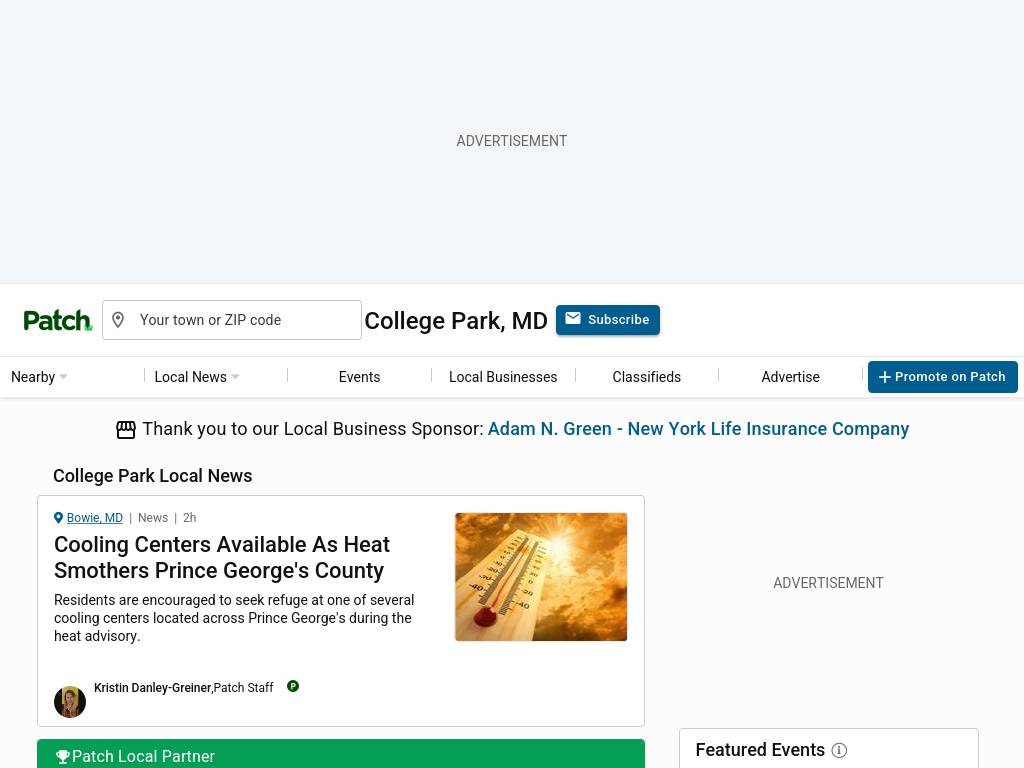 Collegepark.patch.com