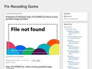 Fixrecedinggums.blogspot.com