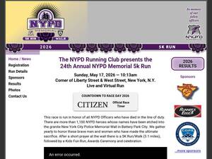 Nypdmemorialrun.com
