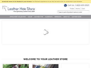 Leatherhidestore.com