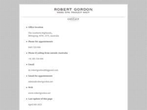 Robertgordon.net