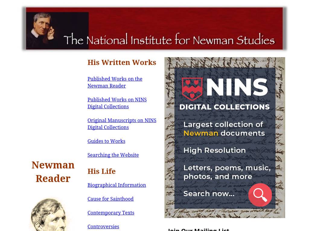 Newmanreader.org