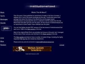 Institutionalized.net