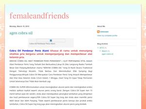 Femaleandfriends.blogspot.com