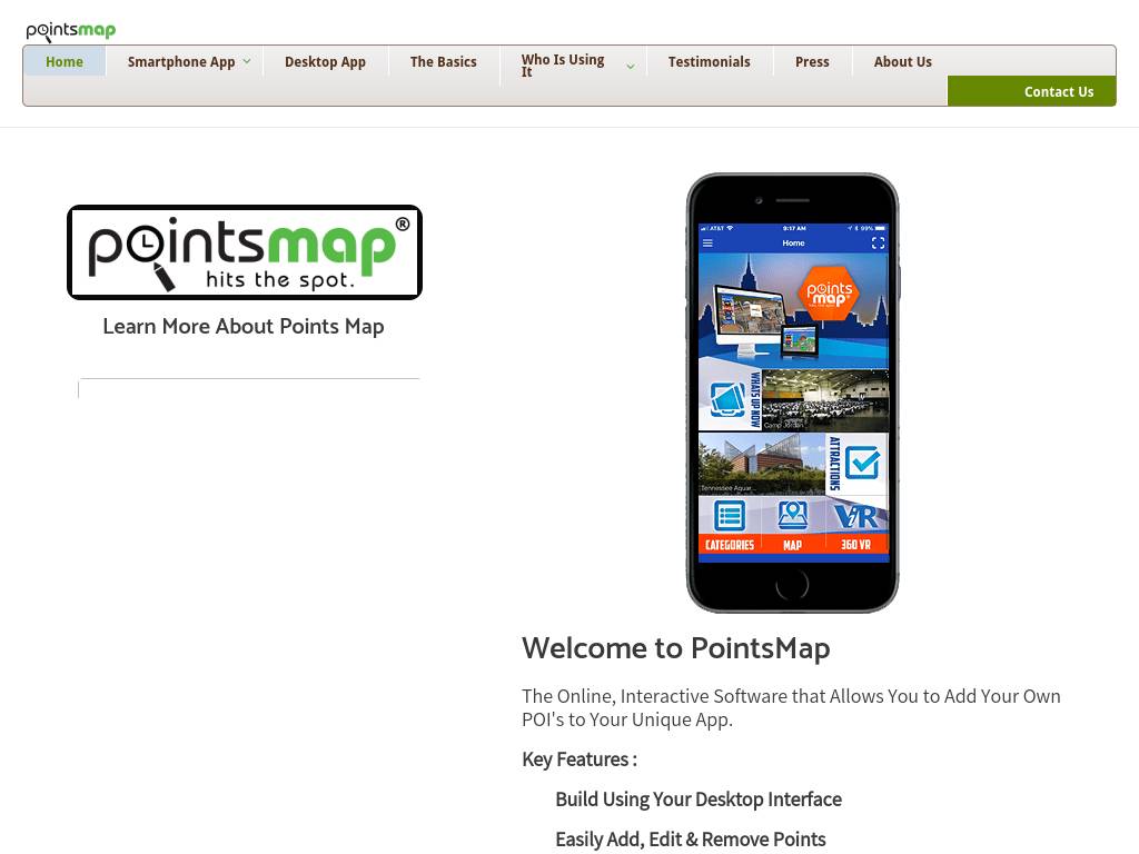Cms.pointsmap.com