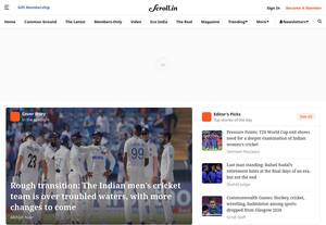 Thefield.scroll.in