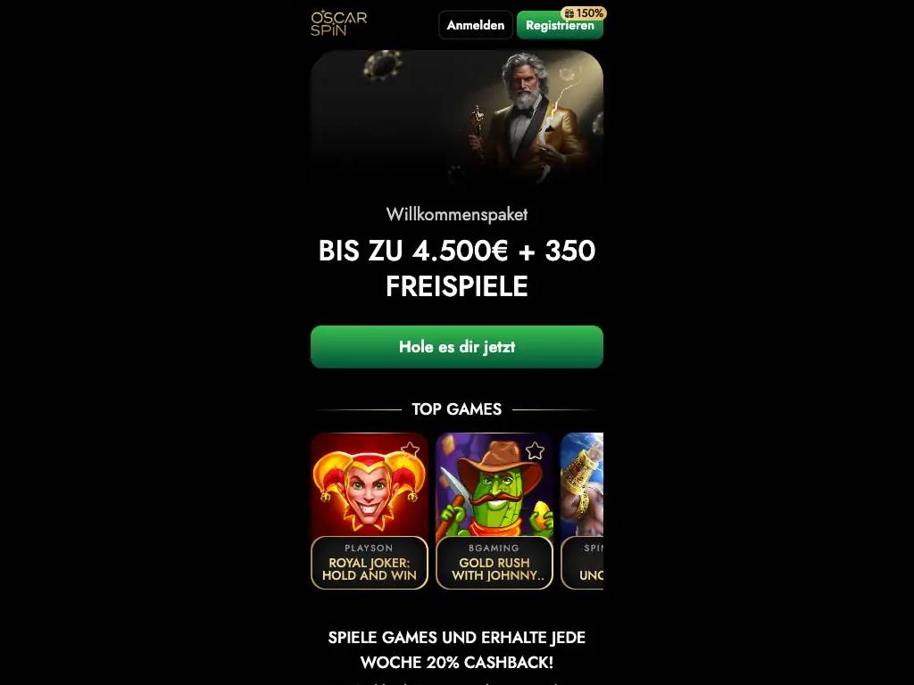 Oscar-spin-casino.org