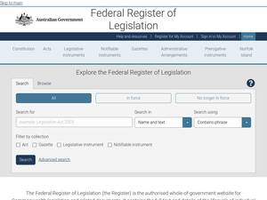 Legislation.gov.au