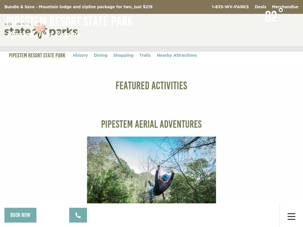 Pipestemresort.com