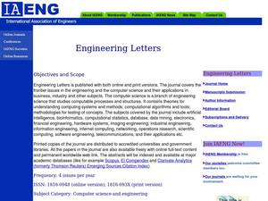 engineeringletters.com