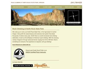 Smithrockclimbingguides.com