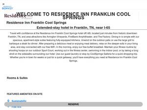 franklinresidenceinn.com