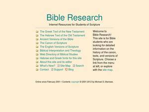 bible-researcher.com