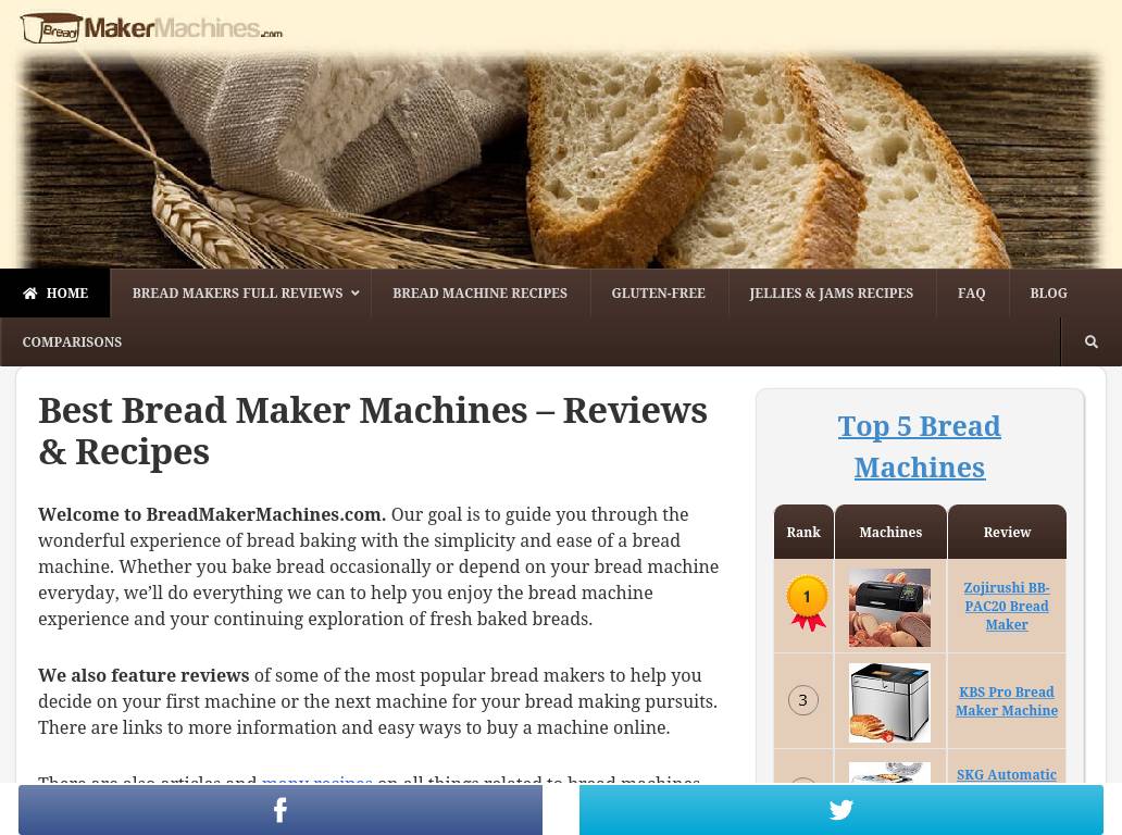 Breadmakermachines.com
