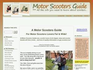 Motor-scooters-guide.com