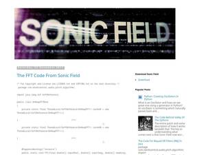 Sonic-field.blogspot.com