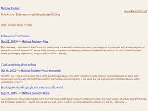 Mathiaspoulsen.com