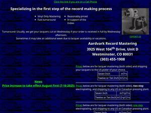 Aardvarkmastering.com