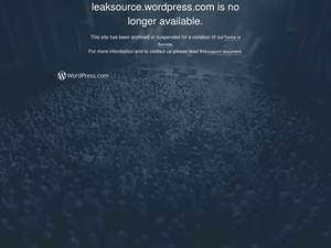 Leaksource.wordpress.com