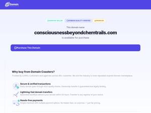 Consciousnessbeyondchemtrails.com