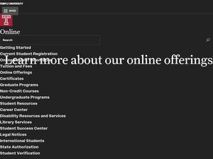 Online.temple.edu