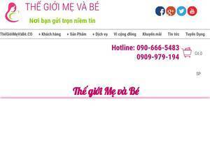 thegioimevabe.co