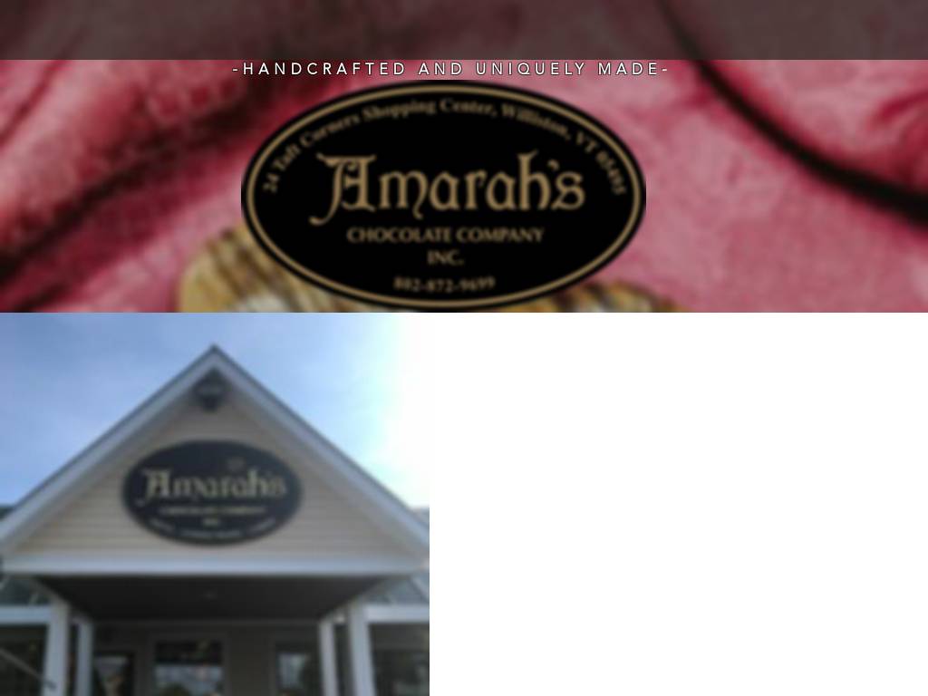amarahschocolatecompany.com