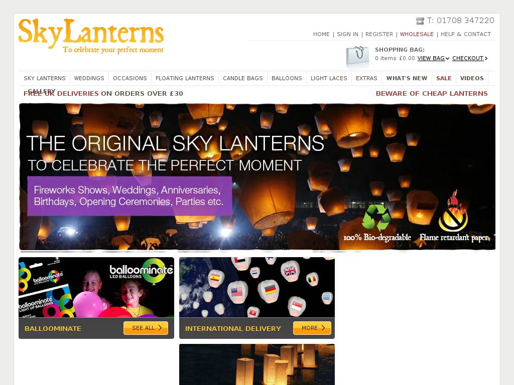 skylanterns.com