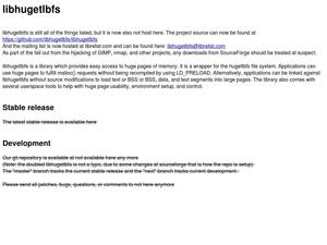 Libhugetlbfs.sourceforge.net