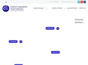 Claxtonspeakers.com.au