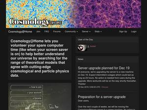 Cosmologyathome.org