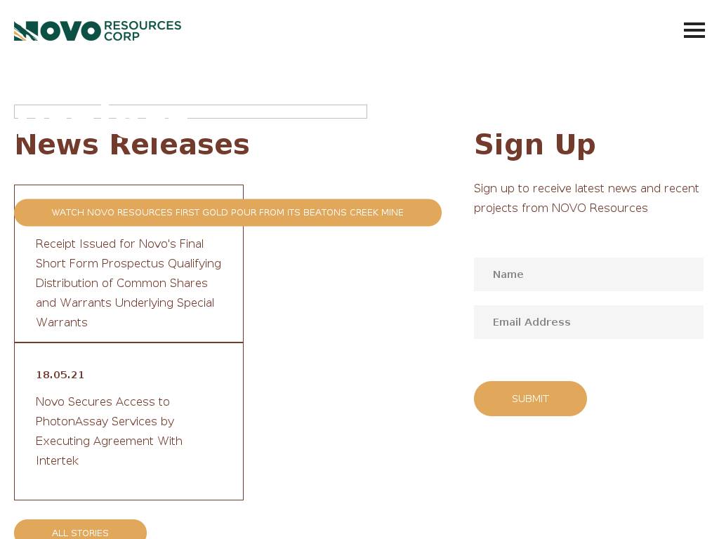 novoresources.com