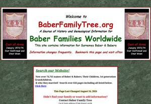 Baberfamilytree.org
