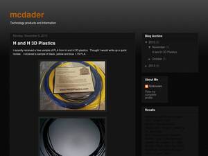 Blog.mcdader.net