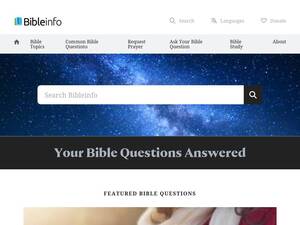 bibleinfo.com