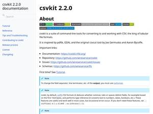 Csvkit.rtfd.org