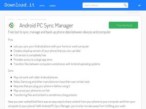 Android-pc-sync-manager.fileplanet.com