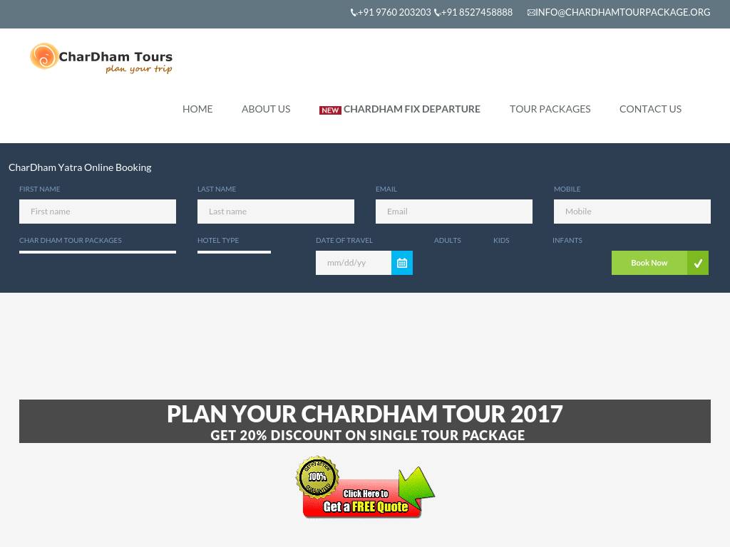 chardhamtourpackage.org