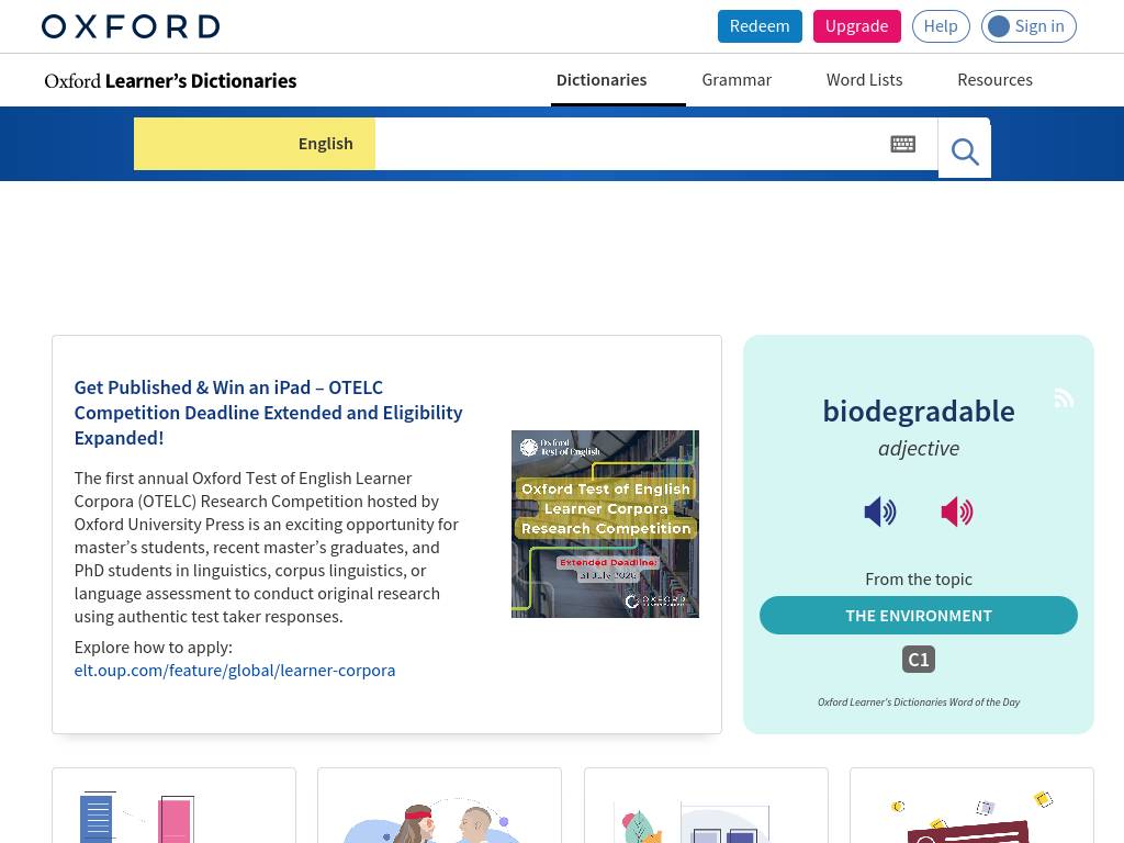Oxfordlearnersdictionaries.com