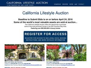 californialifestyleauction.com