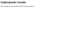 cypherpunks.ca