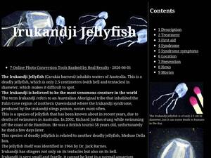 irukandjijellyfish.com