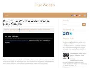 Luxwoodwatch.blogspot.com