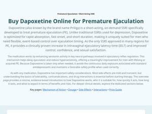 Dapoxetined.org