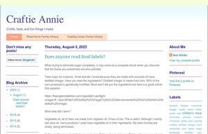 Craftieannie.blogspot.com