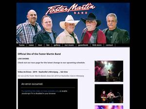 Fostermartinband.com