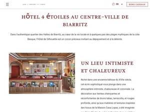 hotel-silhouette-biarritz.com